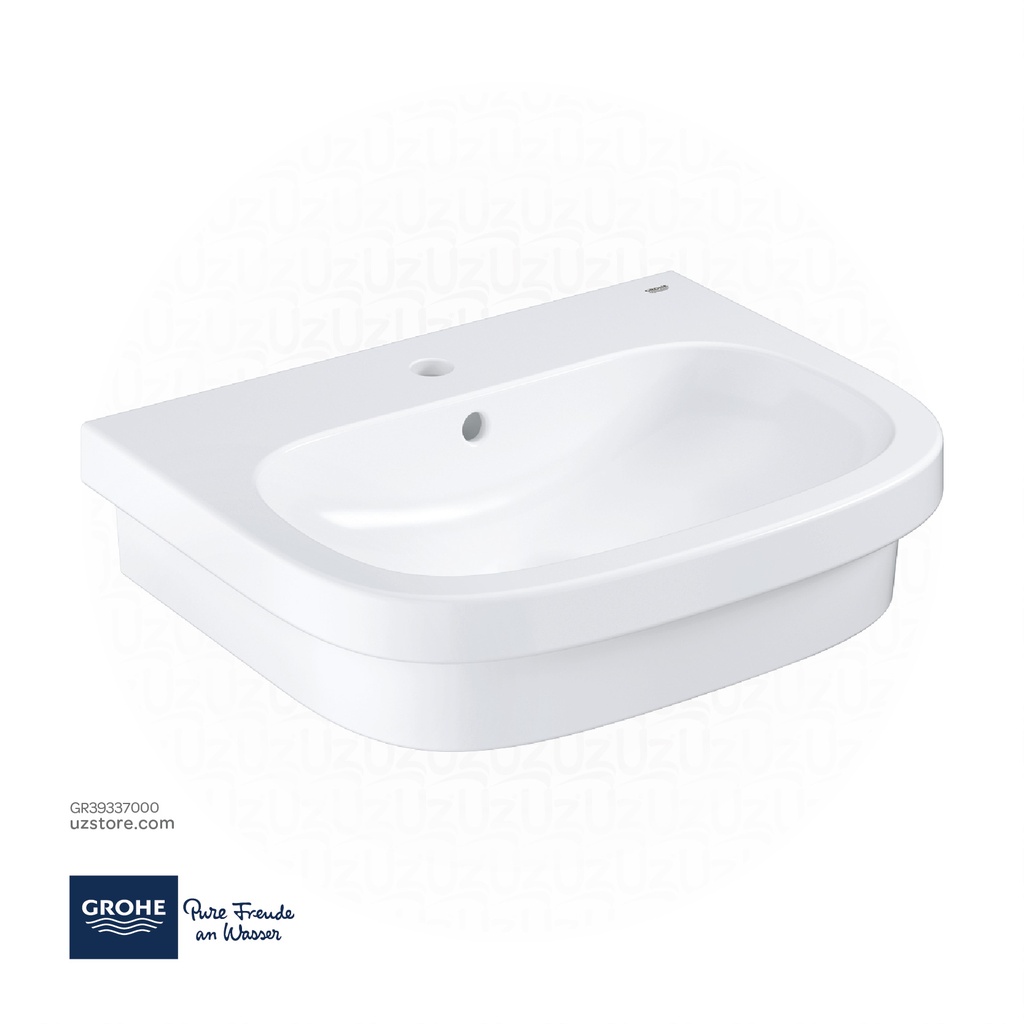 GROHE Euro Ceramic Counter top basin 60 , 39337000 , alpine white