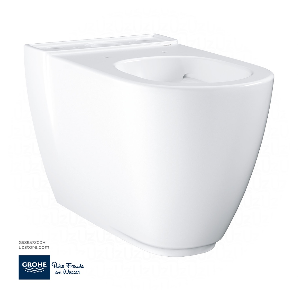 [GR3957200H] جروهي ايسنس  WC close coupled riml horiz.outl 3957200H