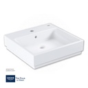 GROHE Cube Ceramic Wash basin 50 , 3947400H , alpine white