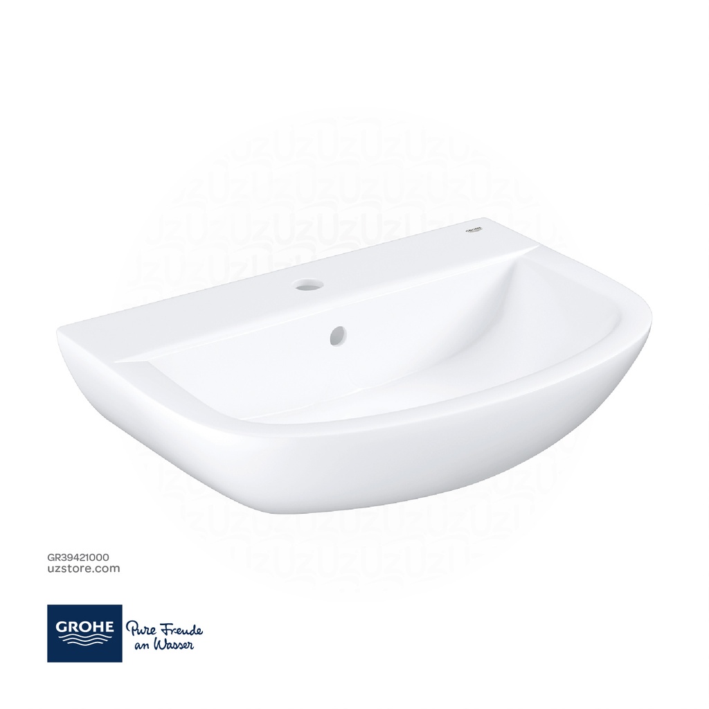 [GR39421000] GROHE Bau Ceramic washbasin wall hung 60 39421000