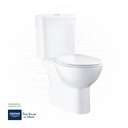 GROHE Bau Ceramic Bundle close coupled WC with vertical outlet, 39346000 , alpine white