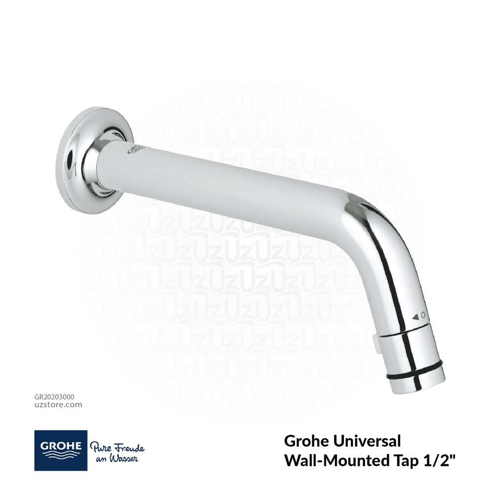GROHE Universal wall-mounted tap 1/2" , 20203000 , chrome