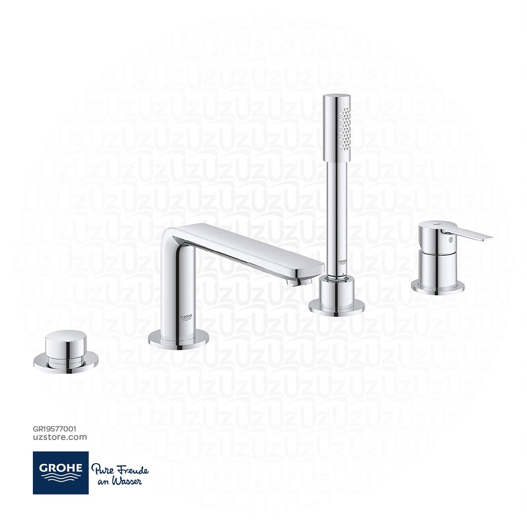 GROHE Lineare 4-hole bath combination , 19577001 , chrome