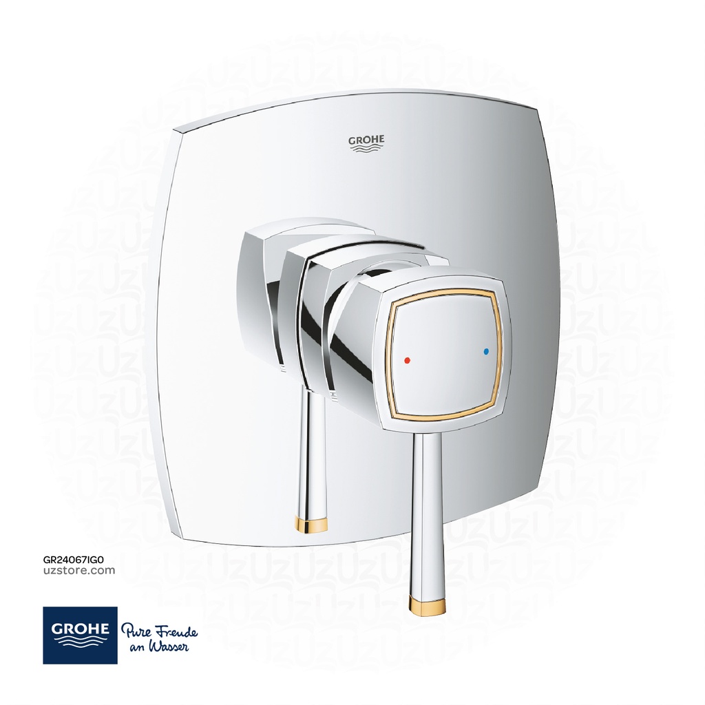 GROHE Grandera Single-lever shower mixer , 24067IG0 , chrome/gold