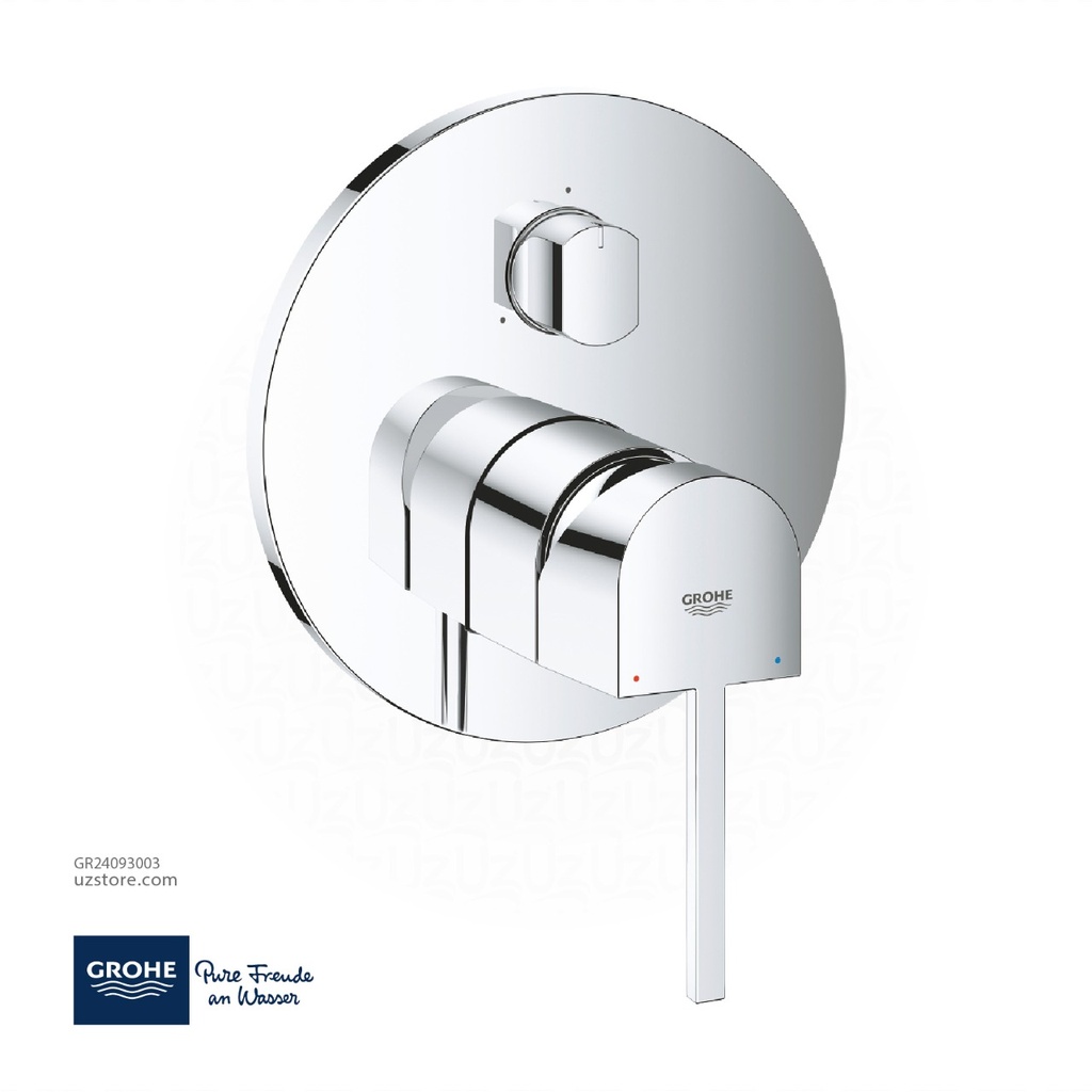 GROHE GROHE Plus Single-lever mixer with 3-way diverter , 24093003 , chrome