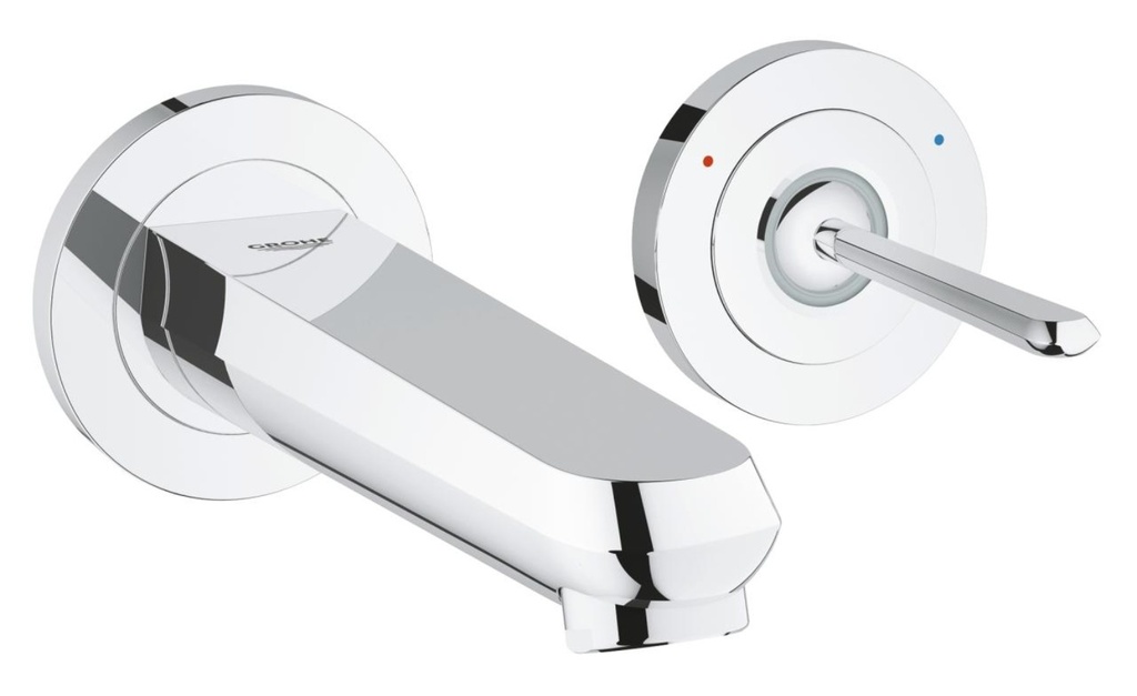 GROHE Eurodisc Joy 2-hole basin mixer
M-Size , 19968000 , chrome