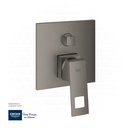 GROHE Eurocube Single-lever mixer with 3-way diverter , 24094AL0 , brushed hard graphite