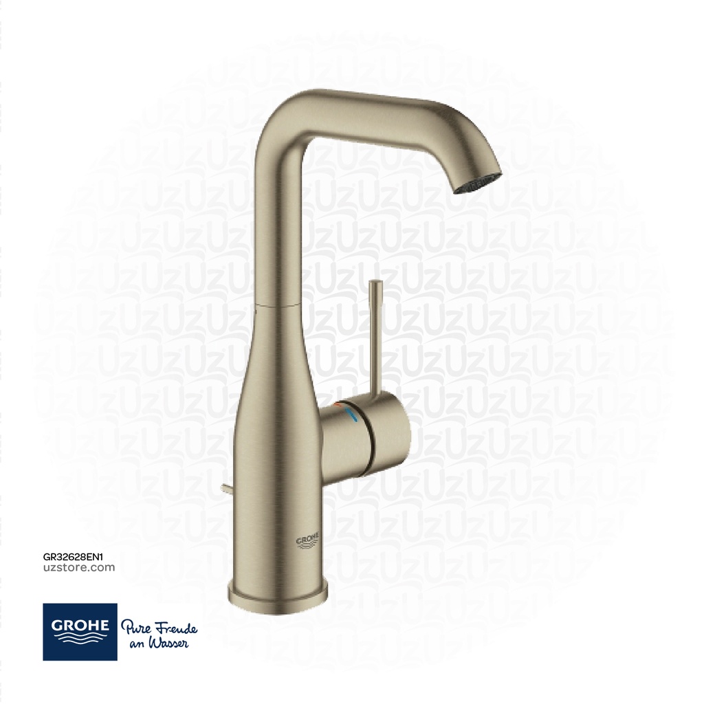 GROHE Essence Single-lever basin mixer 1/2" 
L-Size , 32628EN1 , brushed nickel