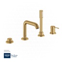 GROHE Essence 4-hole bath combination , 19578GN1 , brushed cool sunrise