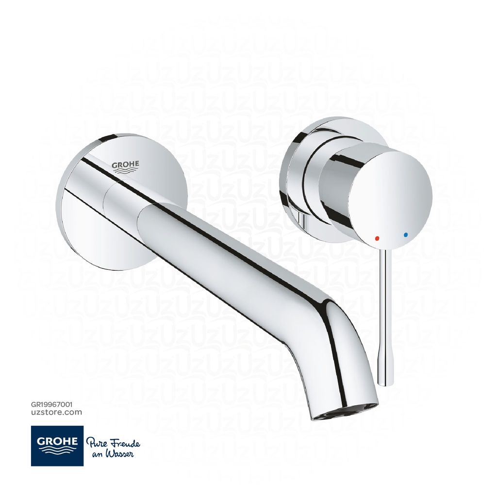 GROHE Essence 2-hole basin mixer
L-Size , 19967001 , chrome