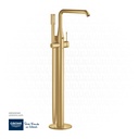 GROHE Essence Single-lever bath mixer 1/2" , floor mounted , 23491GN1 , brushed cool sunrise