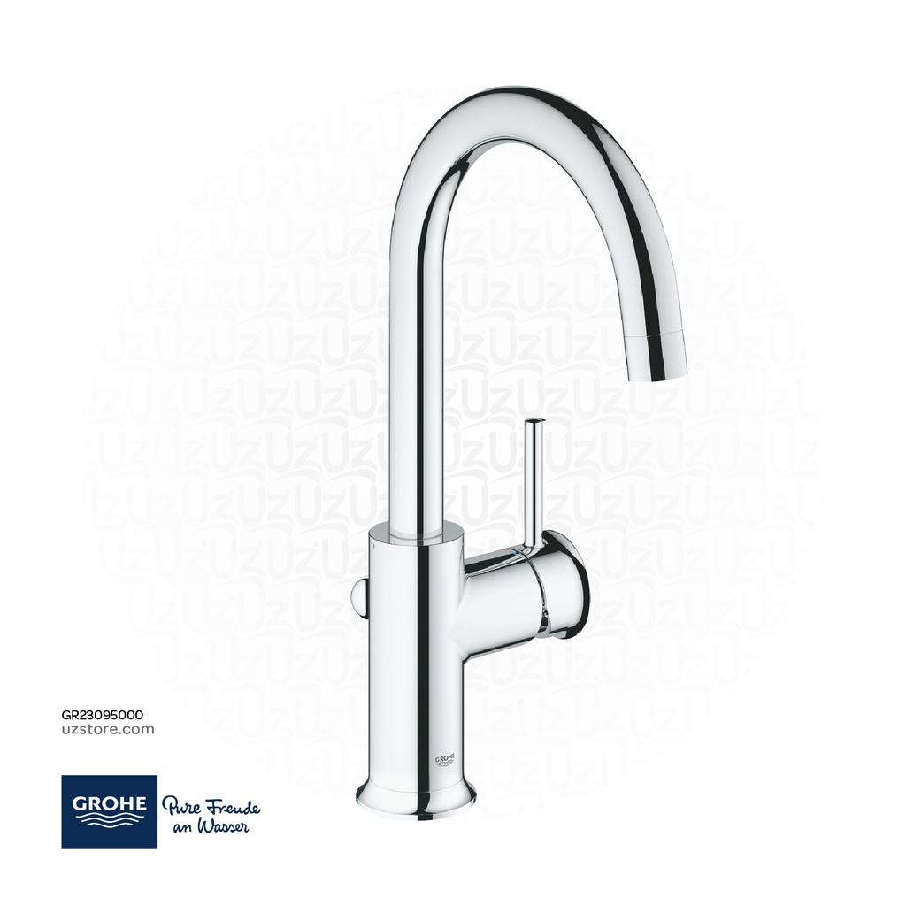 GROHE BauClassic Single-lever basin mixer 1/2" , 23095000 , chrome