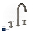 GROHE Atrio 3-hole basin mixer 1/2"
M-Size , 20008AL3 , brushed hard graphite