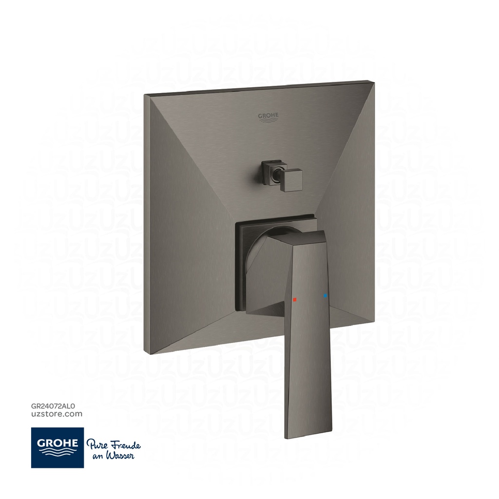 GROHE Allure Brilliant Single-lever mixer with 2-way diverter , 24072AL0 , brushed hard graphite
