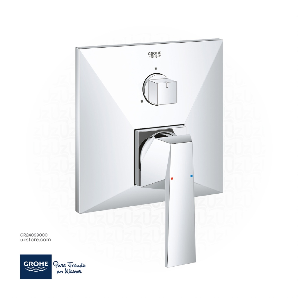 GROHE Allure Brilliant Single-lever mixer with 3-way diverter , 24099000 , chrome