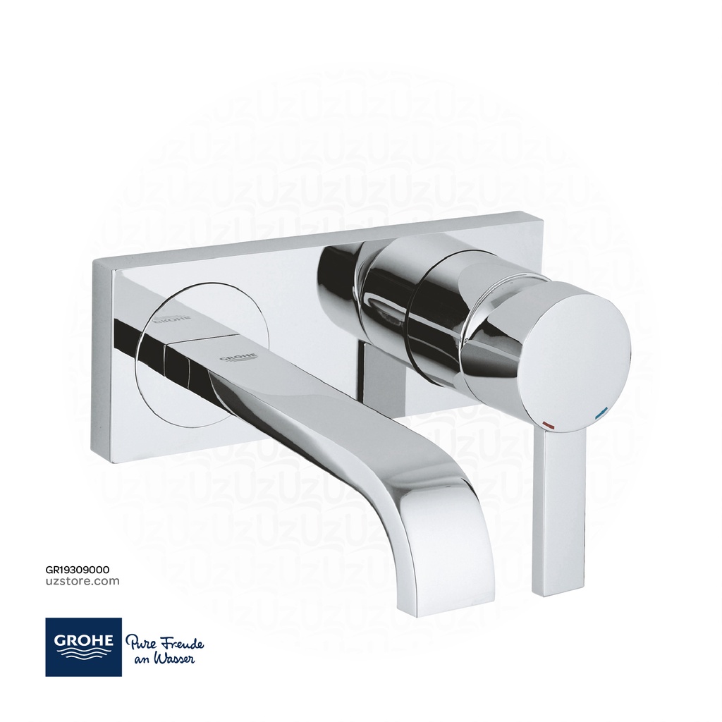 [GR19309000] جروهي ألور  2-h basin m wall mtd, 180mm spout 19309000