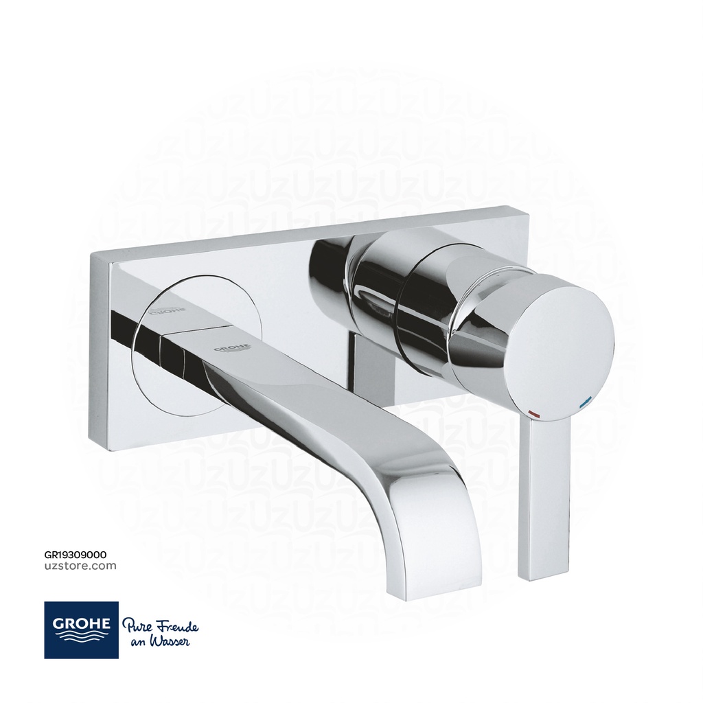 GROHE Allure 2-h basin m wall mtd, 180mm spout 19309000