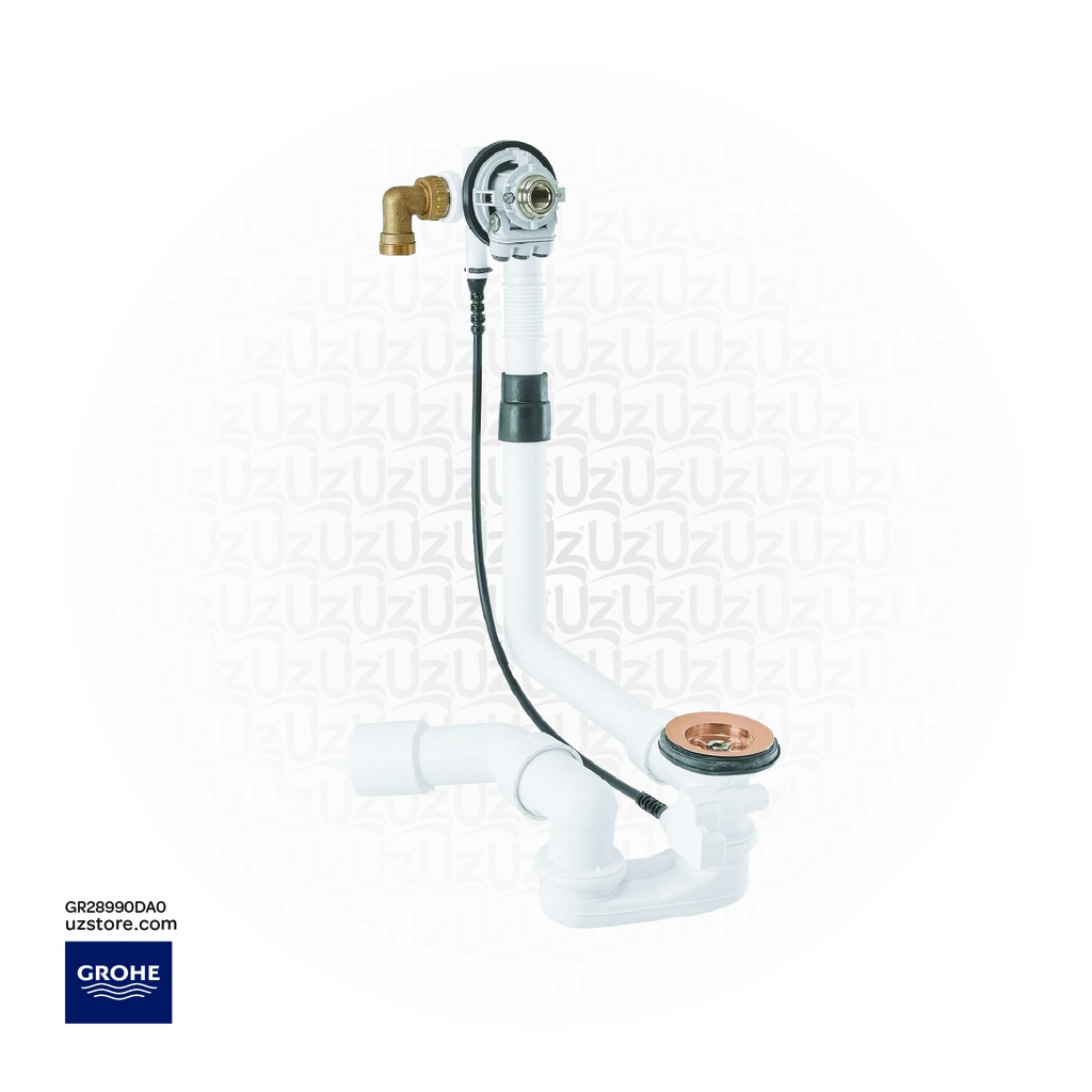 جروهي inlet-/waste-/overflow valve bath 1 1/2" 28990DA0