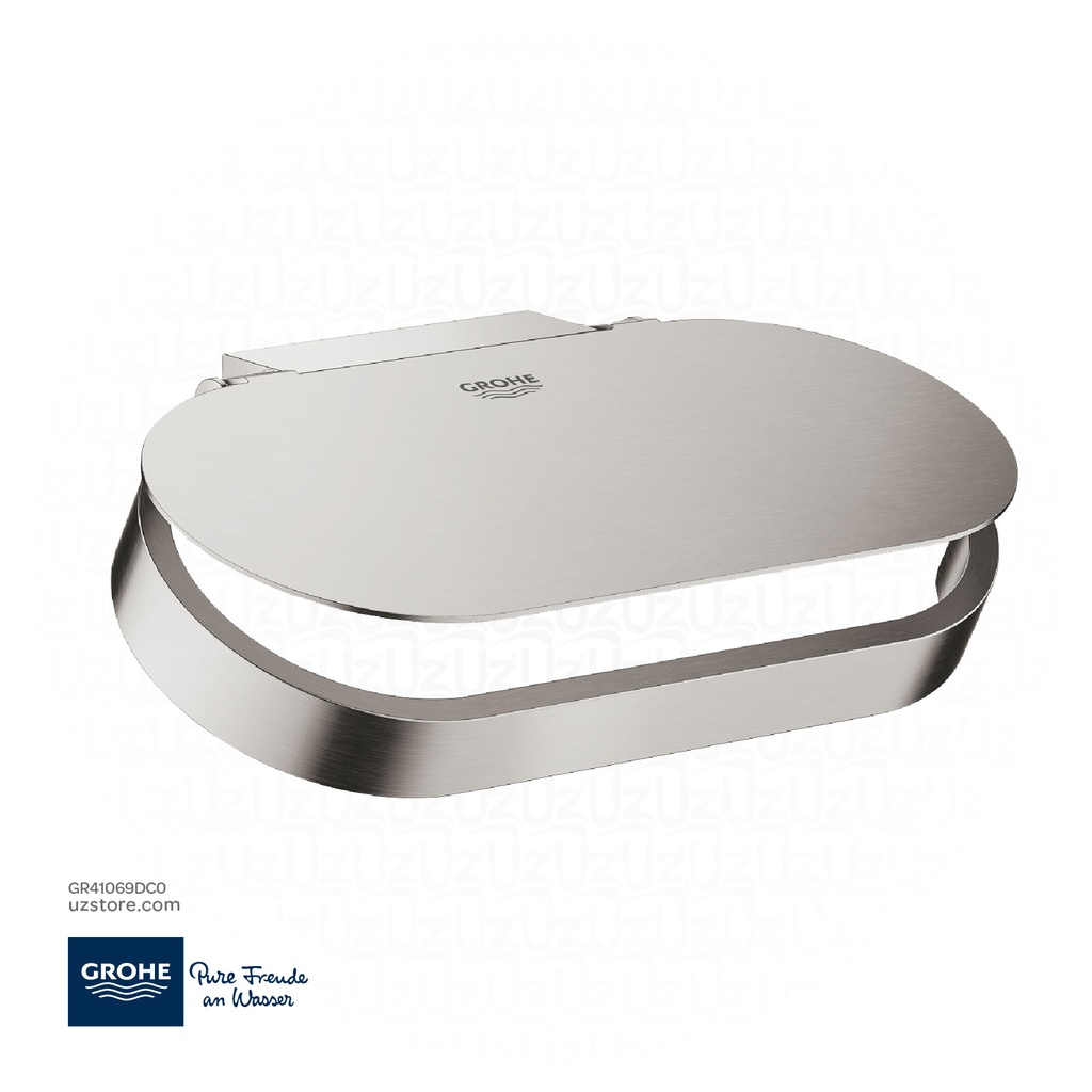 GROHE Selection Toilet paper holder , 41069DC0 , supersteel