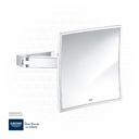 GROHE Selection Cube Shaving mirror , 40808000 , chrome