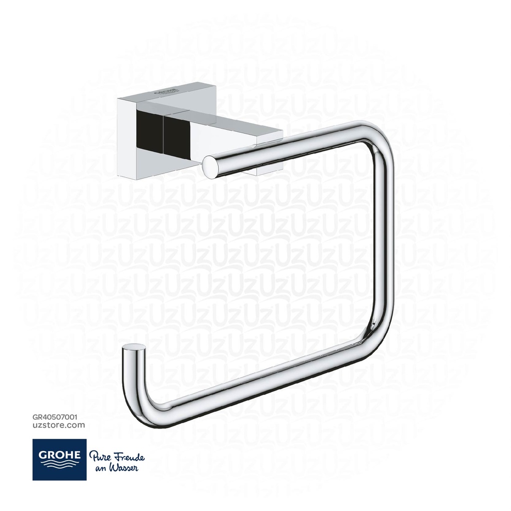 GROHE Essentials Cube Toilet paper holder , 40507001 , chrome
