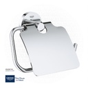 GROHE Essentials Toilet Paper Holder w/cover 40367001