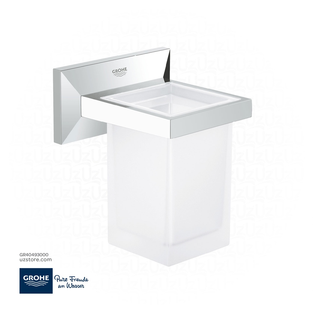 GROHE Allure Brilliant Holder with tumbler , 40493000 , chrome