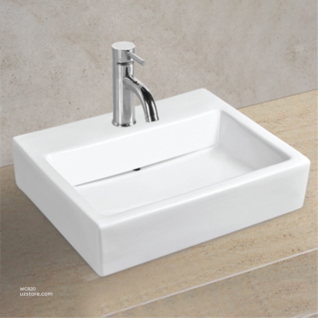 حوض غسيل سيراميك أعلى السطح 405