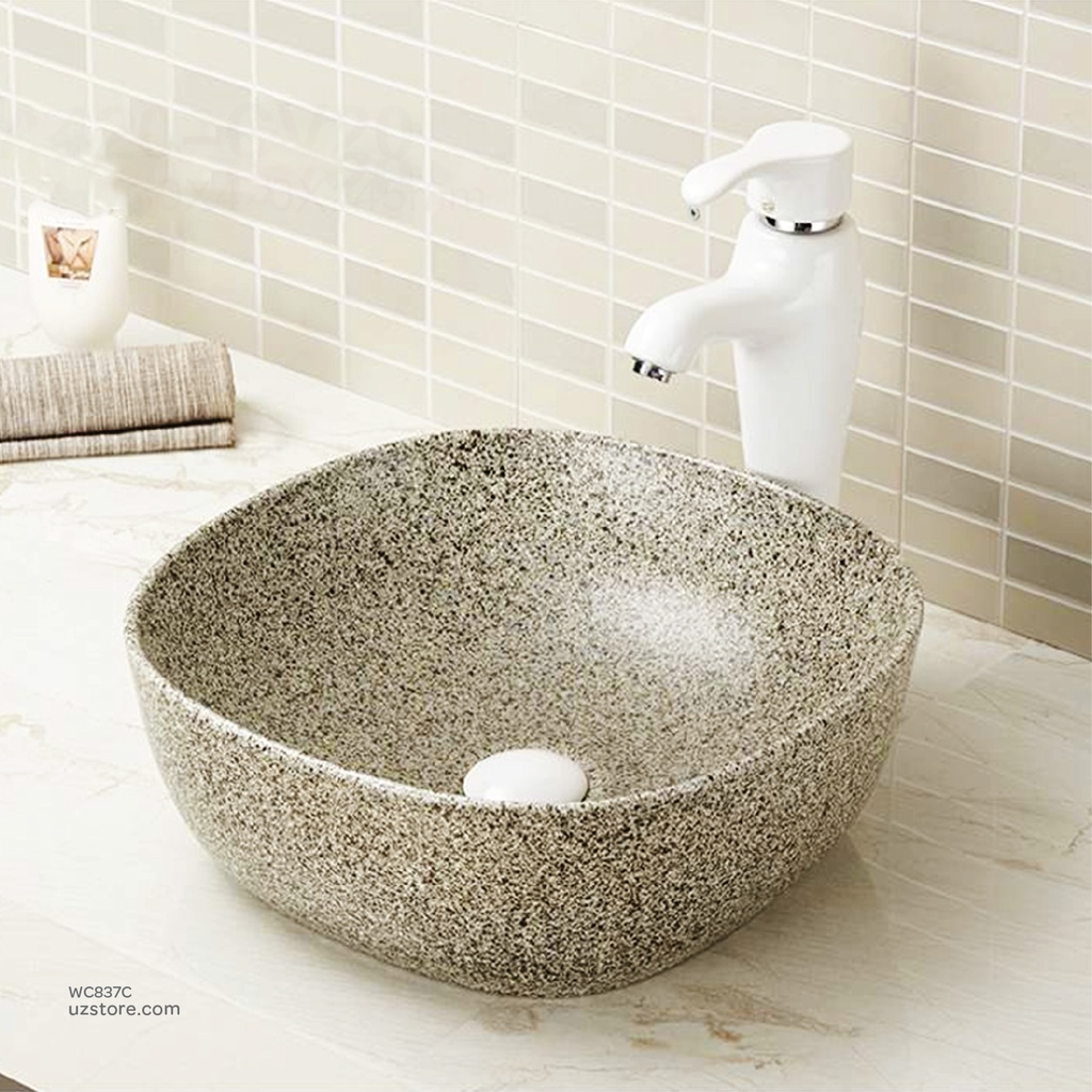 حوض غسيل سيراميك أعلى السطح A420-CV20 400*400 mm