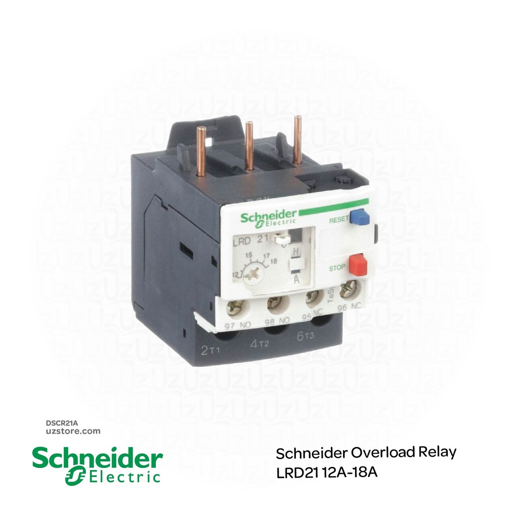 Schneider Overload Relay LRD21 12A-18A