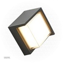 LED Outdoor Wall LIGHT W229-10W WW Black