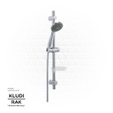 KLUDI RAK Shower Set (120MM) L=600mm, (Hand Shower + Hose + Bar+ Soap Dish) 1S RAK62001 