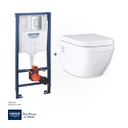 GROHE EURO Ceramic Concealed WC Bundle 302 ( GROHE Rapid SL + WC Wall Hung )
