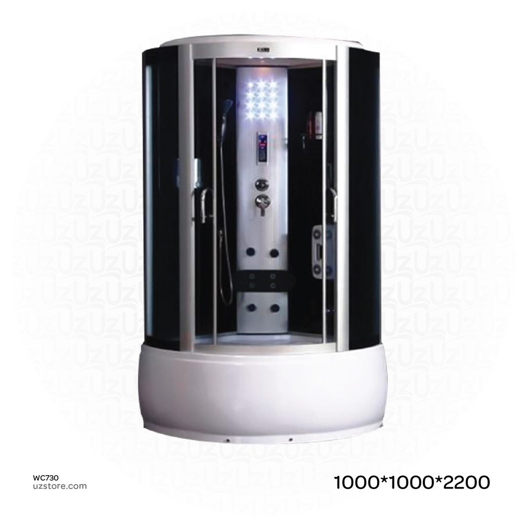 Shower Enclosure with Jacuzzi And steam ZS-6208 1000*1000*2200