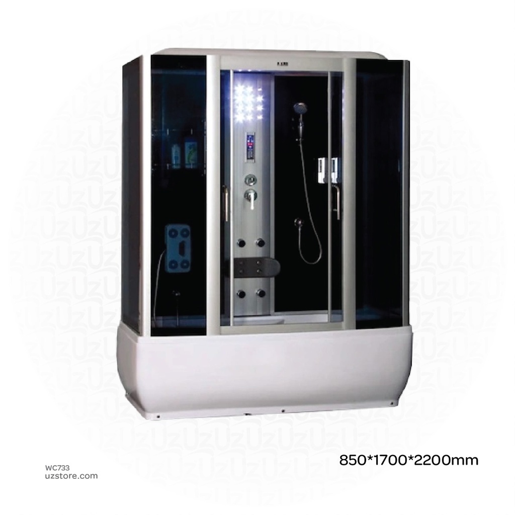Shower Enclosure with Jacuzzi And steam ZS-6226 1700*850*2200
