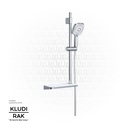 KLUDI RAK 3S Shower Set With Acrylic Shelf L=725MM RAK14029EG
