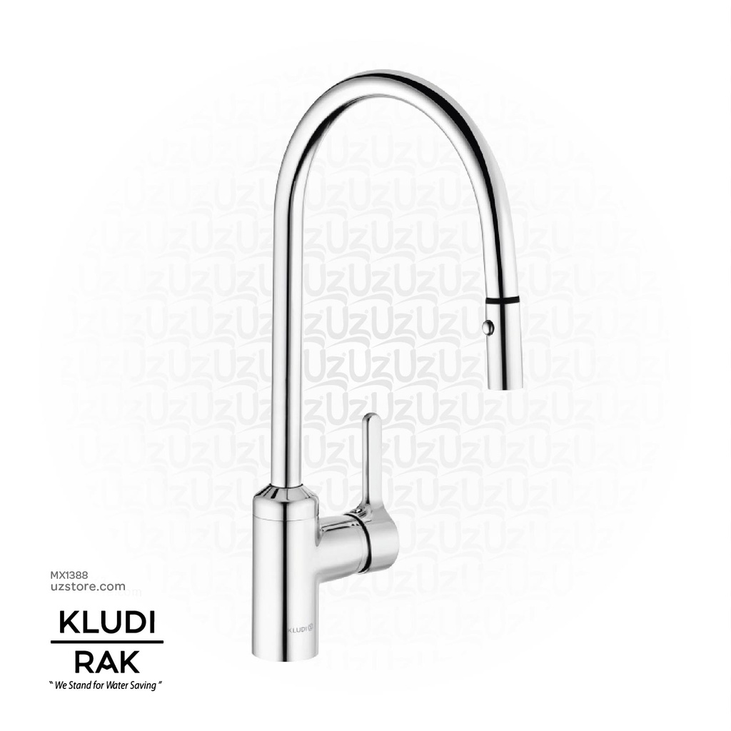 KLUDI RAK Bingo Star Single Lever Sink Mixer DN 15, with Pull-Out Hand Shower
 RAK428520578