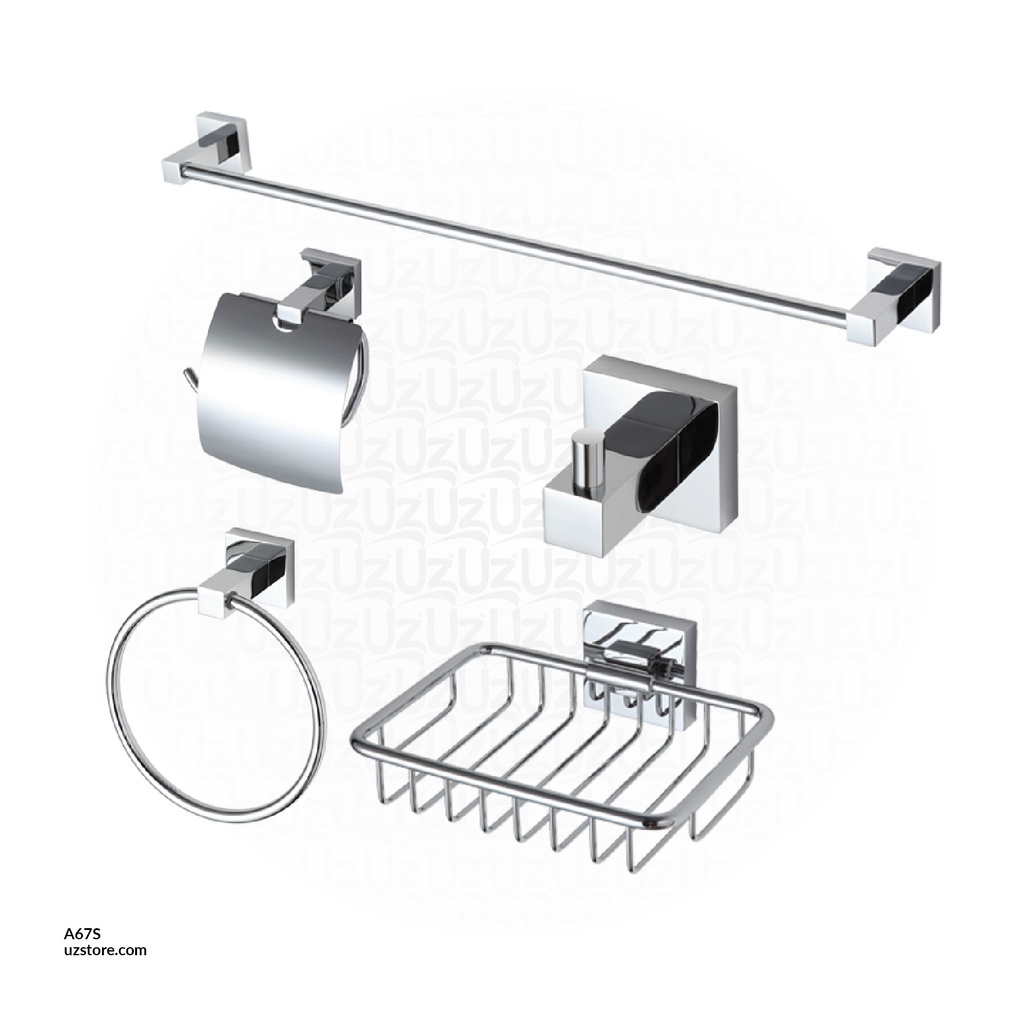 Bath Accessories 5 PCS SET Brass & Stainless steel