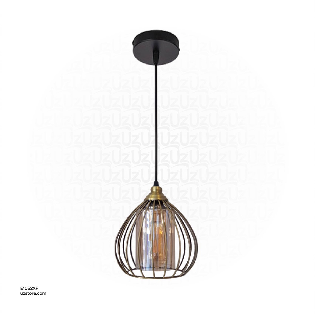 [E1052XF] Single Pendant Light E27 8196/1