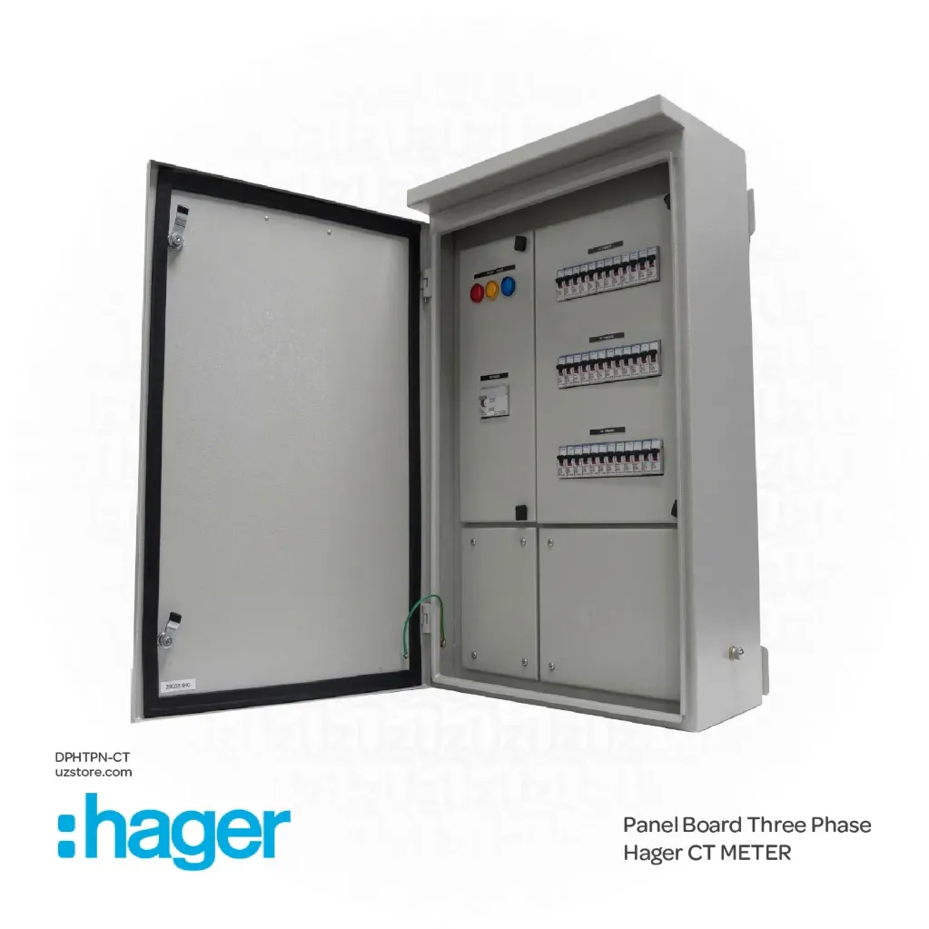 Panel Board Three Phase Hager CT METER