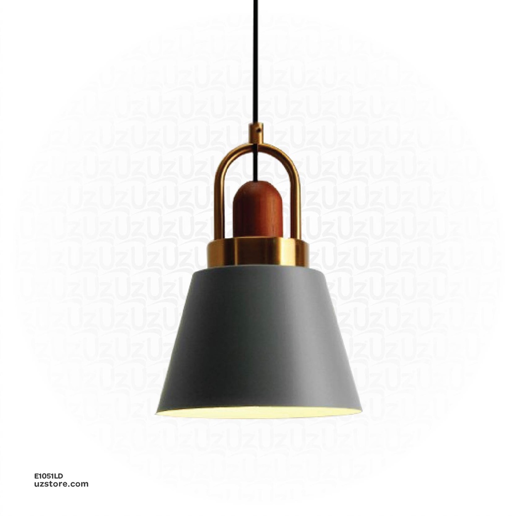 Pendant Light 9414/1 Dark Grey 220*250