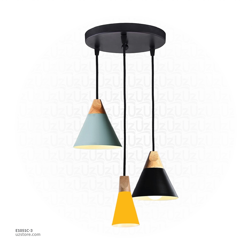 مصباح معلق 7745/3 رمادي وأبيض 108*270-220*250*2
