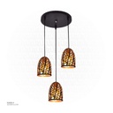 Black Pendant Light 5009-3 150*200