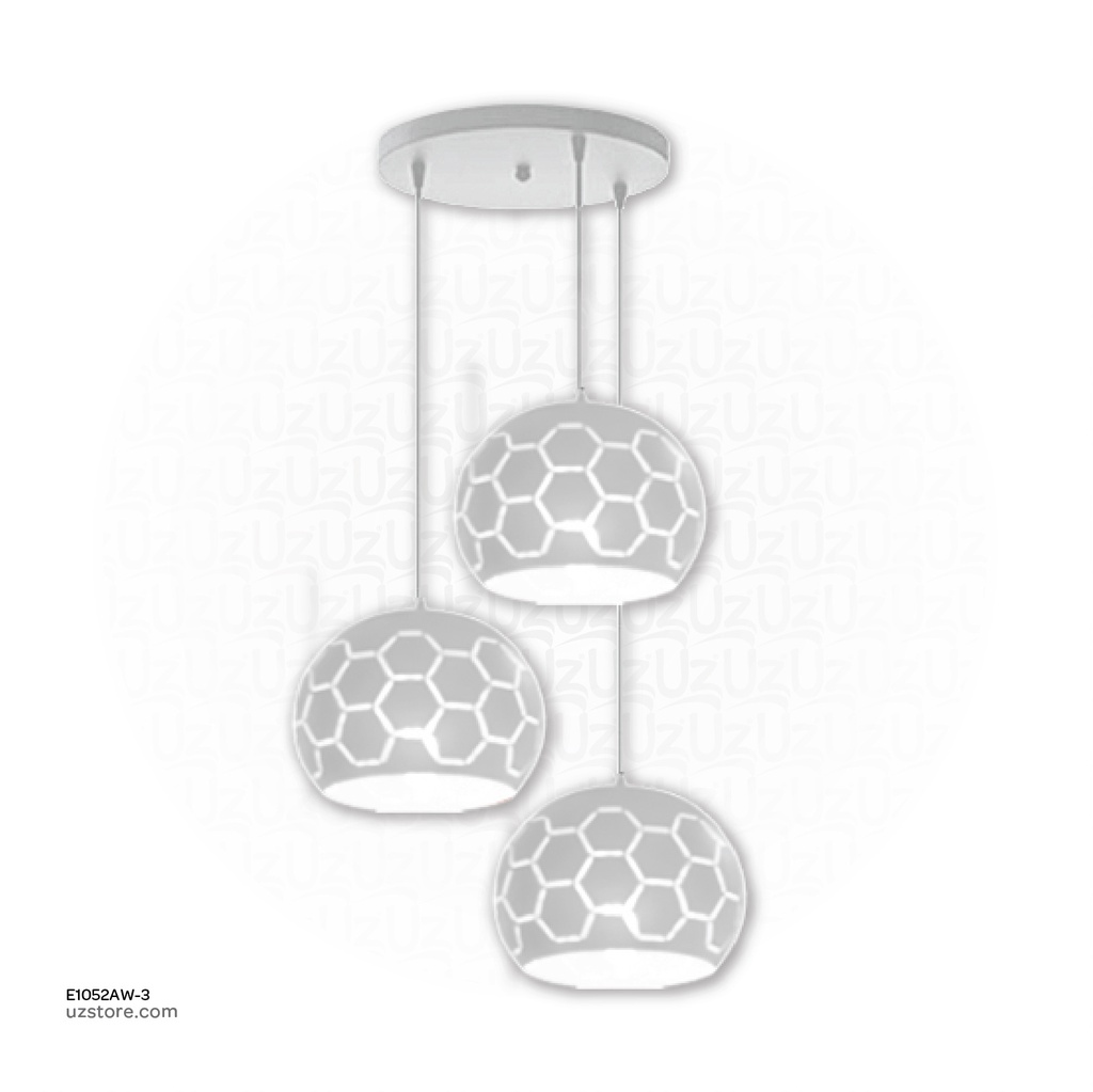White Pendant Light 5001/3 200*200
