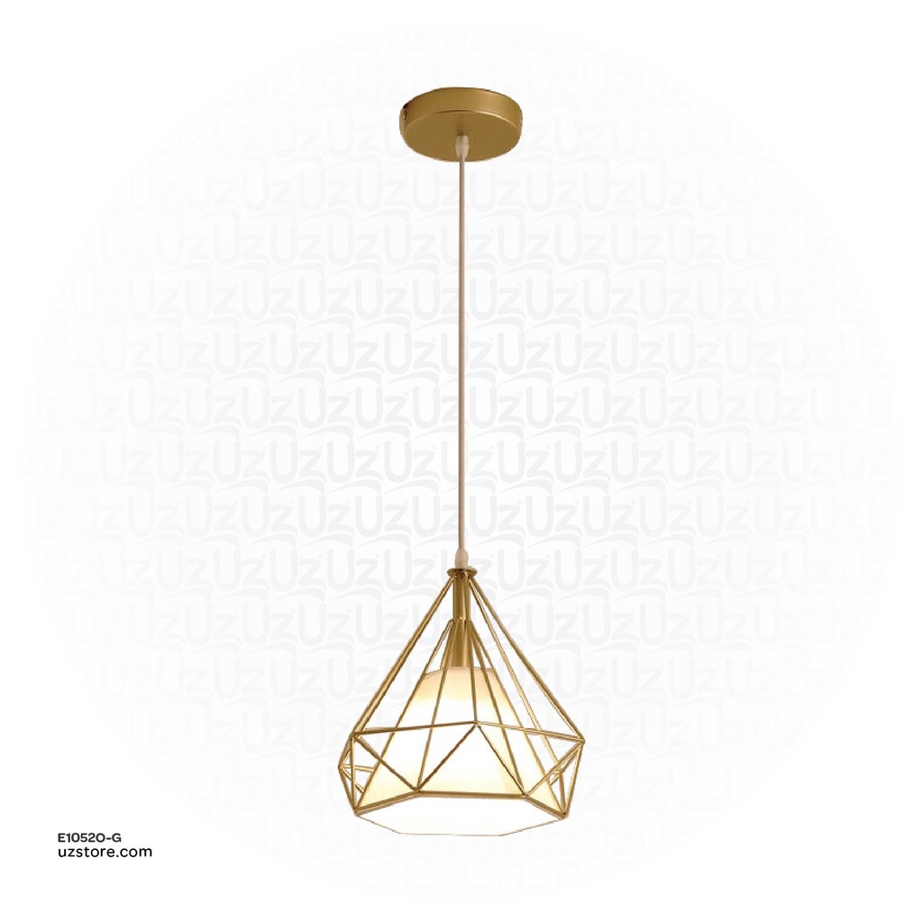 Gold Diamond Pendant Light 7921/250  250*250