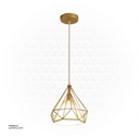 Gold Diamond Pendant Light 7921/250  250*250