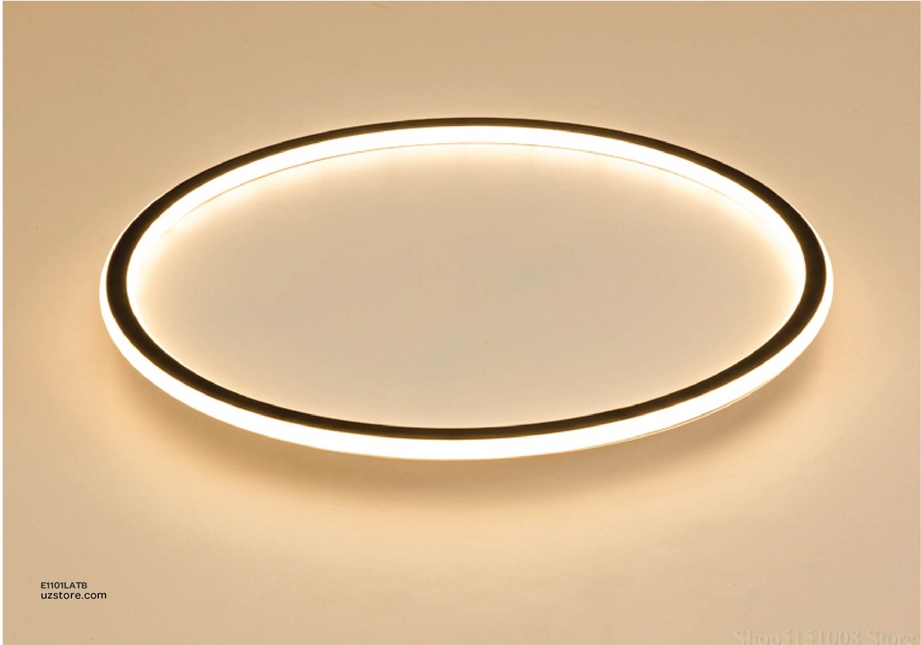 LED Ceiling Light A-95黑 500mm