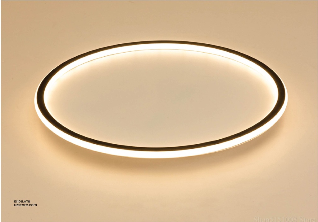 LED Ceiling Light A-95黑 500mm