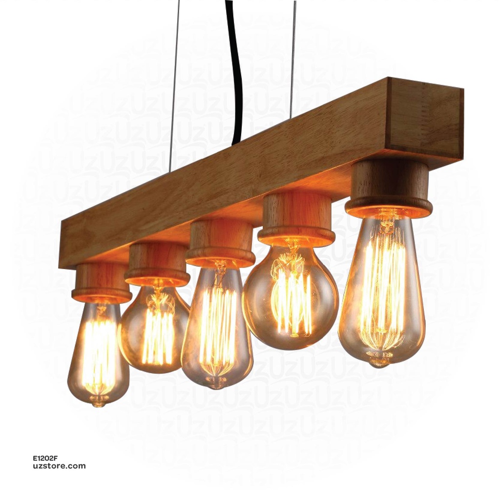 [E1202F] Pendant Wood Light  OGS-WL30(P)
