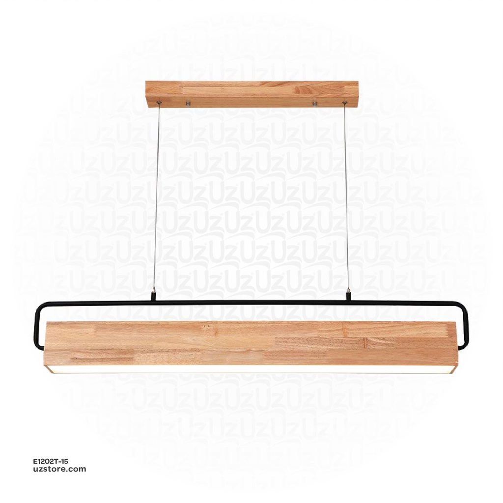 [E1202T-15] Pendant Wood Light  OGS-WL73(P)-760